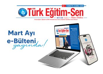 MART AYI E-BÜLTENİ YAYINDA