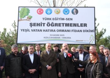 TÜRK EĞİTİM SEN’DEN YEŞİL VATANA BİR HAYAT, BİR UMUT…